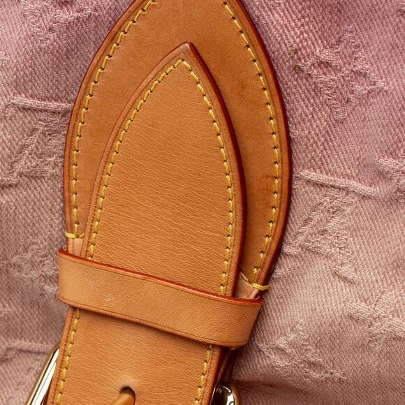 Louis Vuitton Limited Edition Monogram Denim Sunbeam Tote - Picture 11 of 16